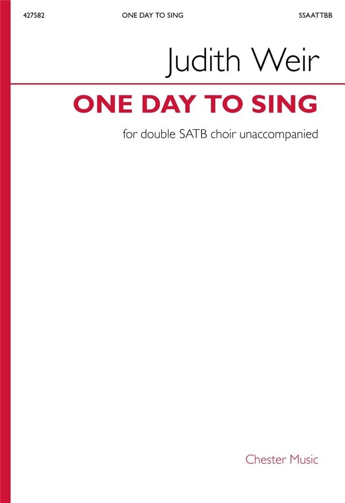 One Day to Sing